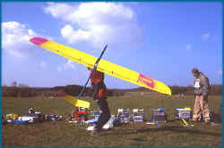 Roland Hoffmanns(CH) MASTERPIECEbeim Windenstart in Naalbach 1997